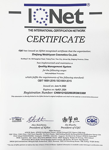 Source de certification Beauté