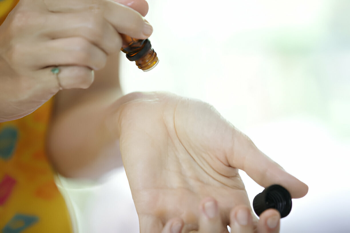 Olio sicuro per la pelle
