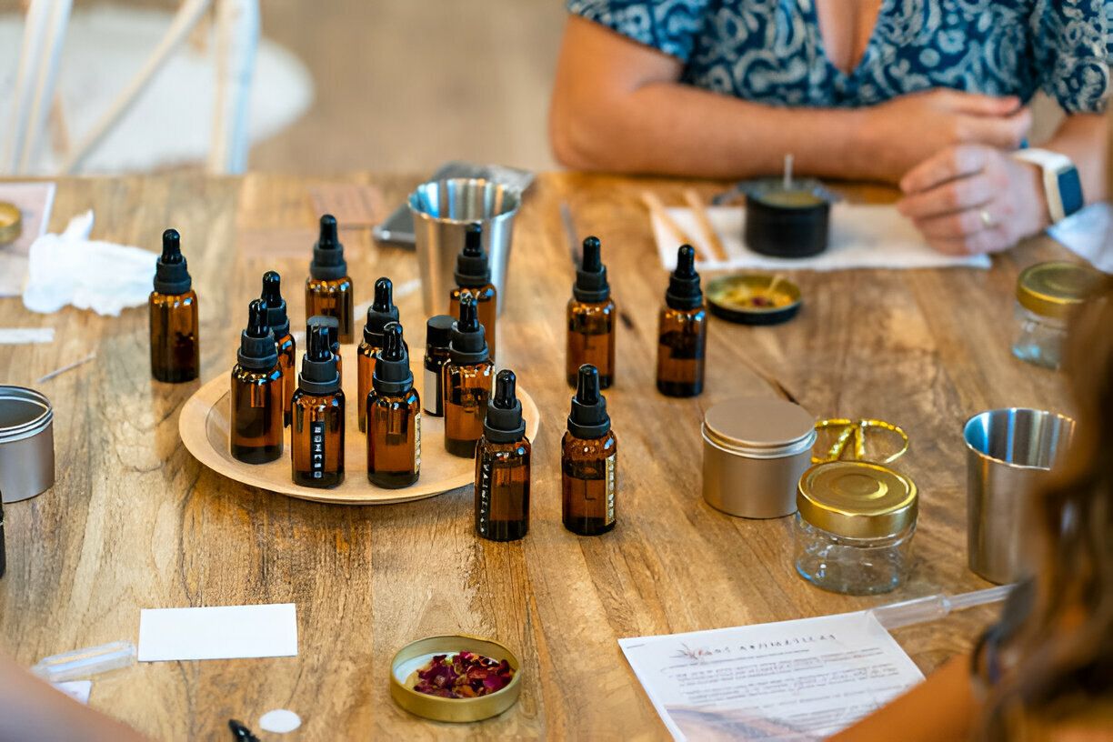 Olio profumato per la fabbricazione di candele